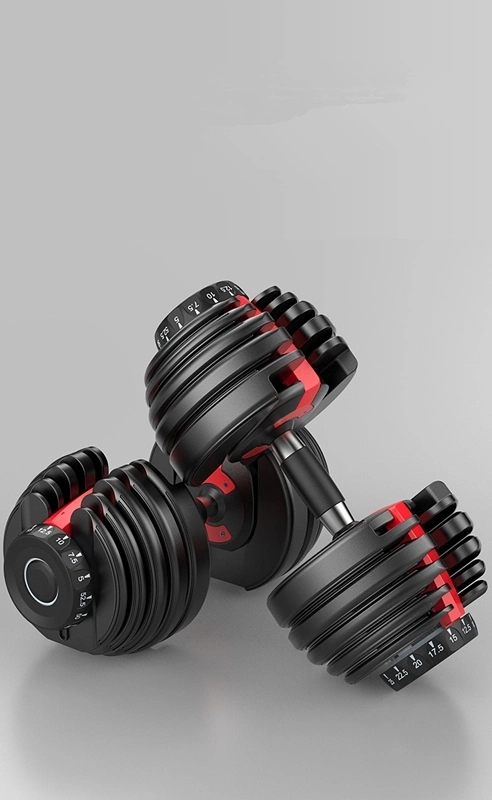 Smart Quickly Adjustable Weights Dumbbell 24 Kg Fitness Equipment for Unisex Adjustable Dumbbell