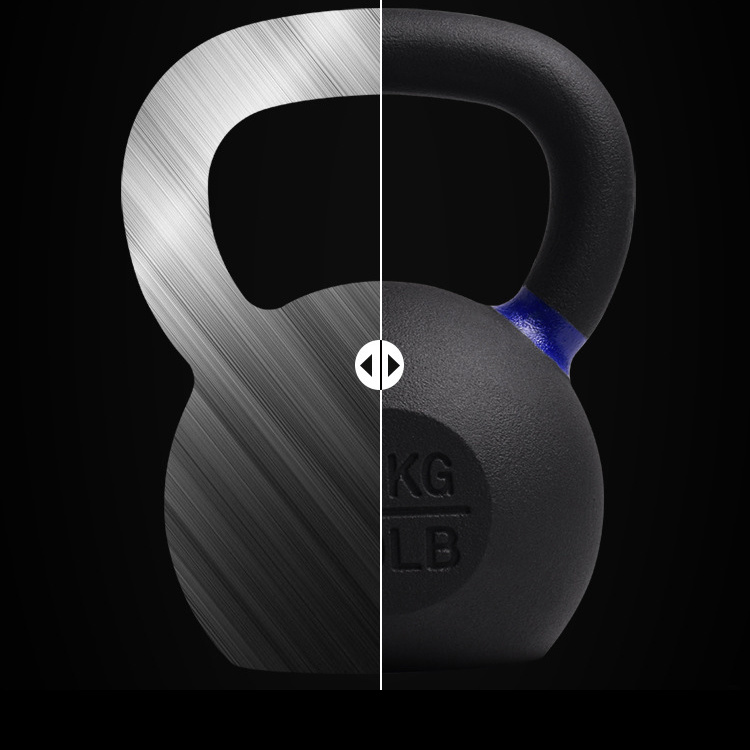 Kettlebell Face Kettlebell E-Coated Kettlebell Custom Logo Dumbell