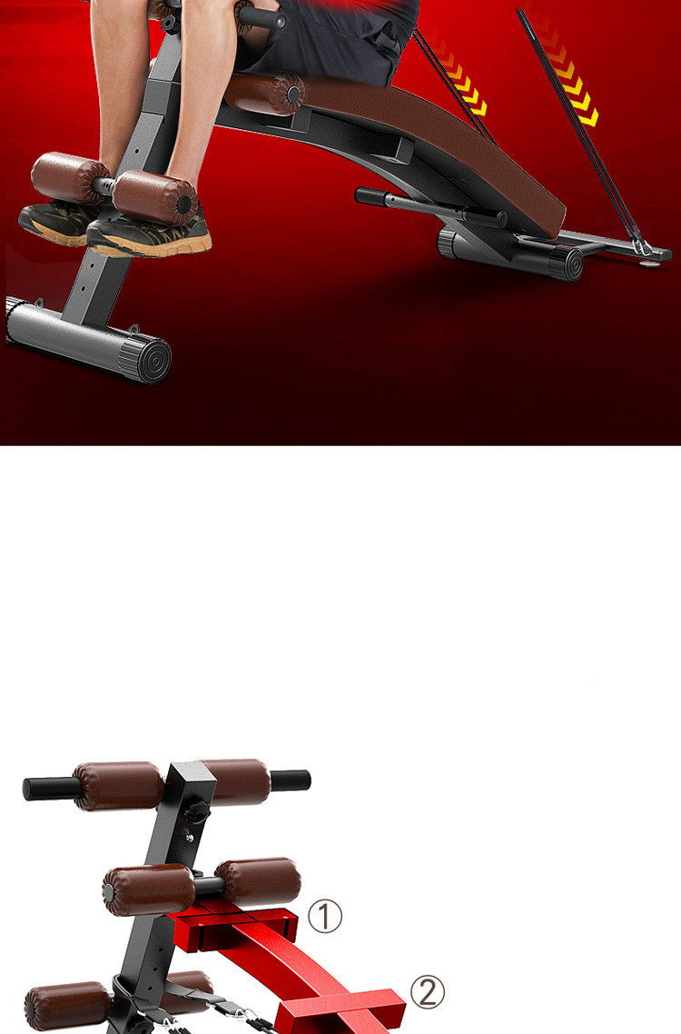 Multi-Function Adjustable Home Exercise Gym Equipment Body Ab Exercise Chair Gym Weight Dumbbell Bench