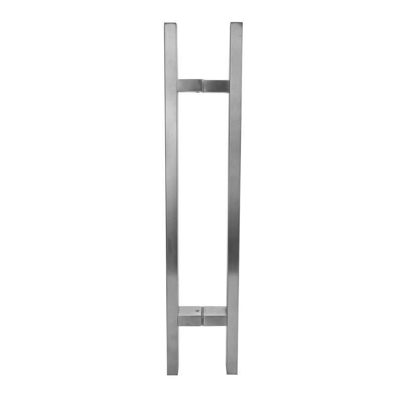 Stainless Steel Chrome Finish Square Type Shower Glass Door Handles