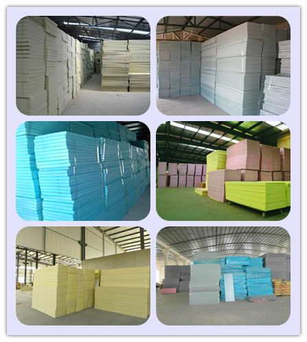 75mm inslation XPS floor foam boards 40kgs density