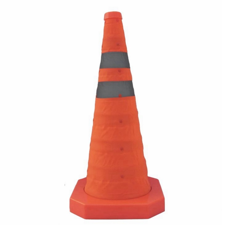 Multi Purpose Collapsible Traffic Cones with Reflective Tape Road Safety Emergency