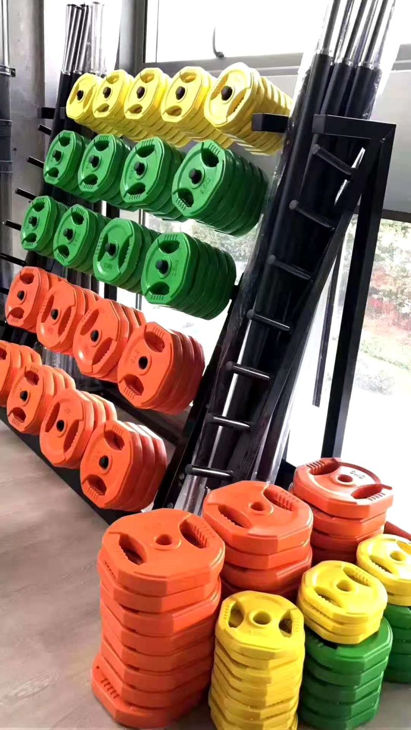 Colored Customized Competitive Price Rubber Bumper Weight Plates