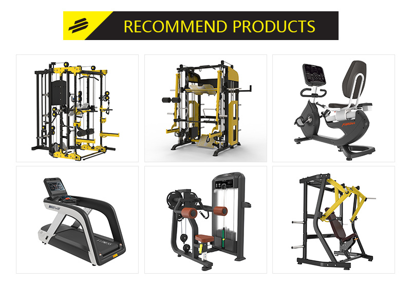 Brightway Fitness Commercial Gym Equipment 3 in One Smith/Functional Trainer/Squat Rack Fitness Gym Machine