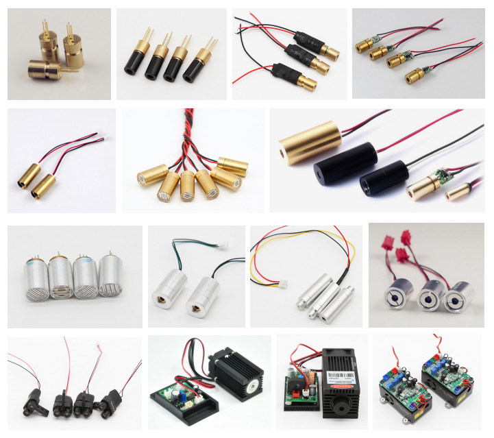 Adjustable DOT Beam 10MW 658nm Red Laser Module for Sale