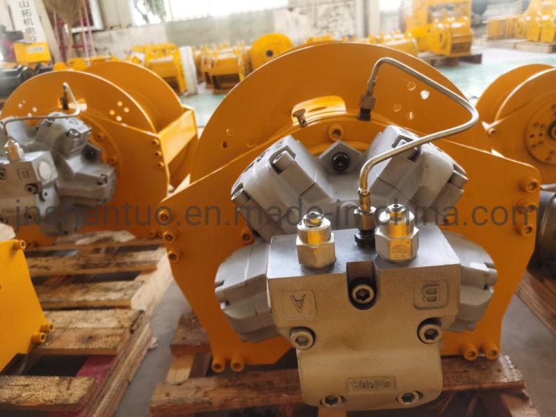 High Speed 10000/11000/12000 Lbs Pounds 5 T 5000 Kg Hydraulic Truck Winch with Orbit Hydraulic Motor