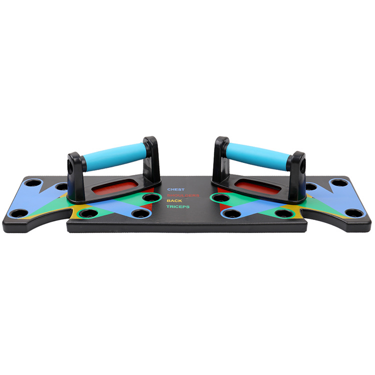 Custom Logo Printed Color-Coded Multi-Function Portable Push up Board Push up Training Board