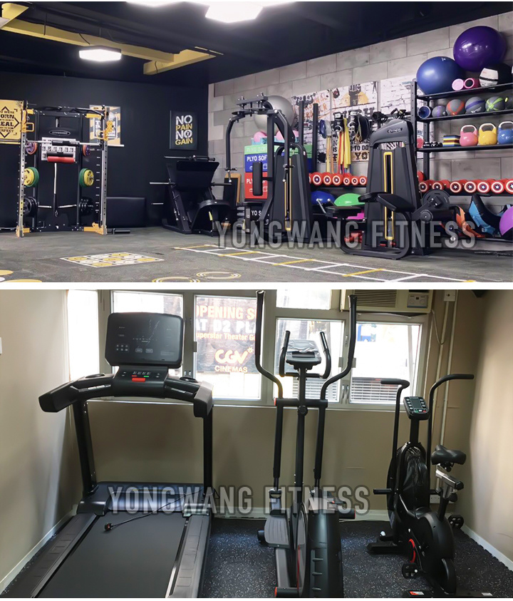 Cardio Machines Gym Equipment Yongwang Fitness Commercial Treadmill