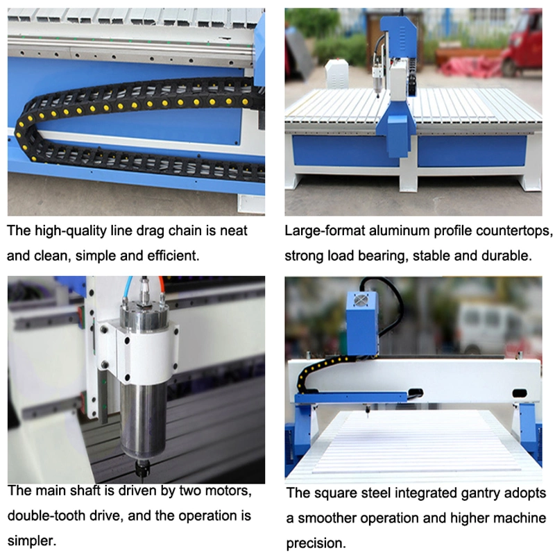 Heavy Duty Woodworking Machine 1325 CNC Router Wood Engraver Machine for Cabinet Wooden Door Making Machine