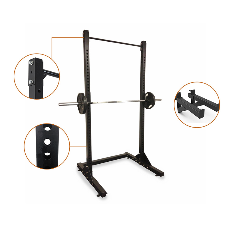 High Quality Commercial Free Weight Lifting Fitness Workout Gym Basic Equipment Squat Rack