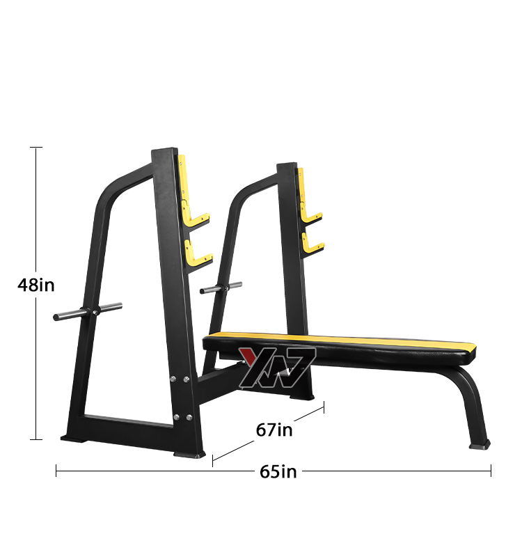 High Quality Home Gym Workout Equipment Flat Bench