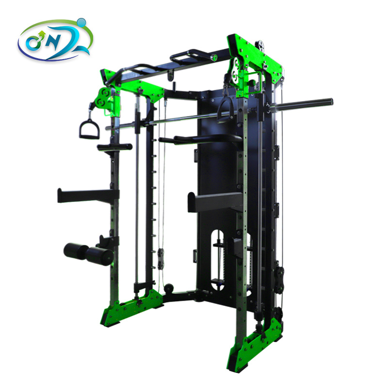 Ont-R01 Commercial Multi Rack Gym Fitness Equipment Power Rack Smith Rack Machine