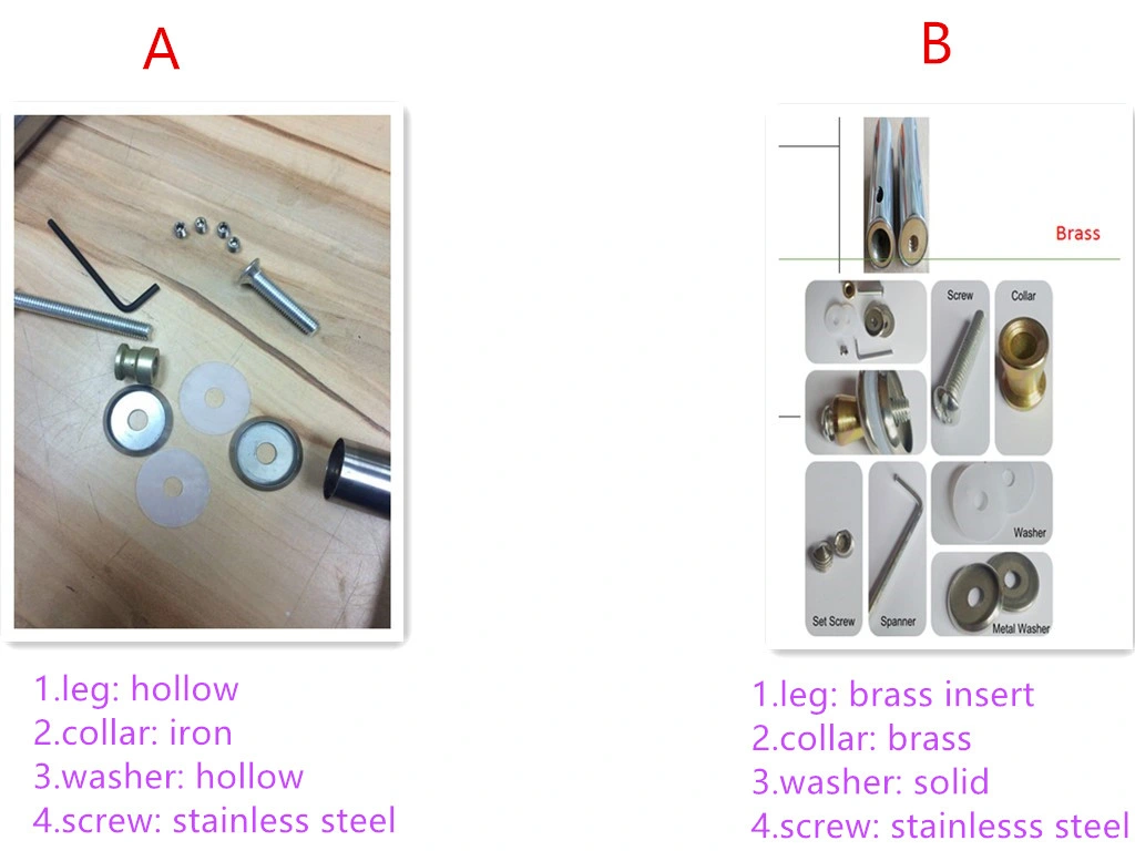 Back-to-Back Fixing Guardsman Pull Handle Ladder Pull Handles