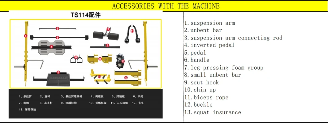 Popular Design Multi Functional Smith Machine Body Building Strength Machine Jemy Smith Home Gym Smith Machine Home Smith