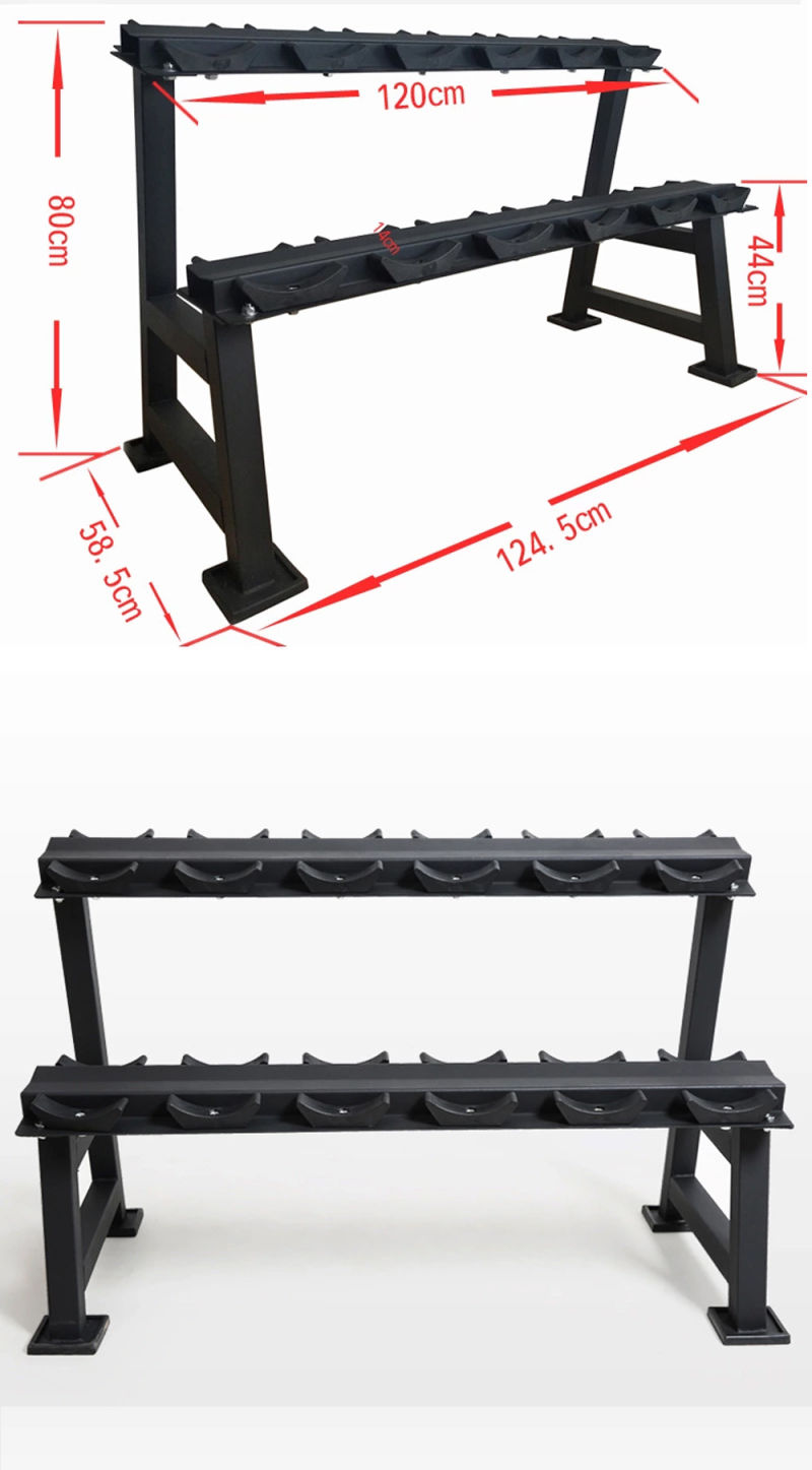 Dumbbell Kettlebell Rack Storage Gym Kettlebell Rack