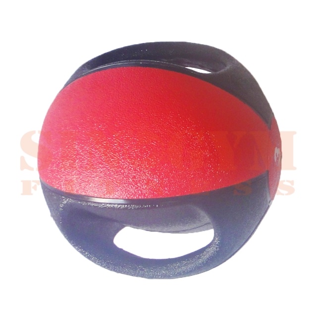 Dual Grip Color Medicine Ball, Gym Ball, Exercise Ball