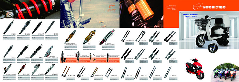 Double Tube Rear Shock Absorber for Motorcycle