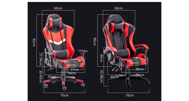 High Backrest 360 Degree Adjustable Office Racing Game Chair