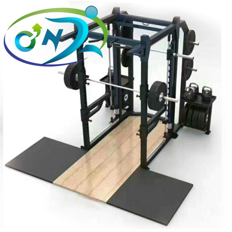 Ont-R07 Workout Equipment Functional Trainer Gym Fitness Power Rack Machine with Platform