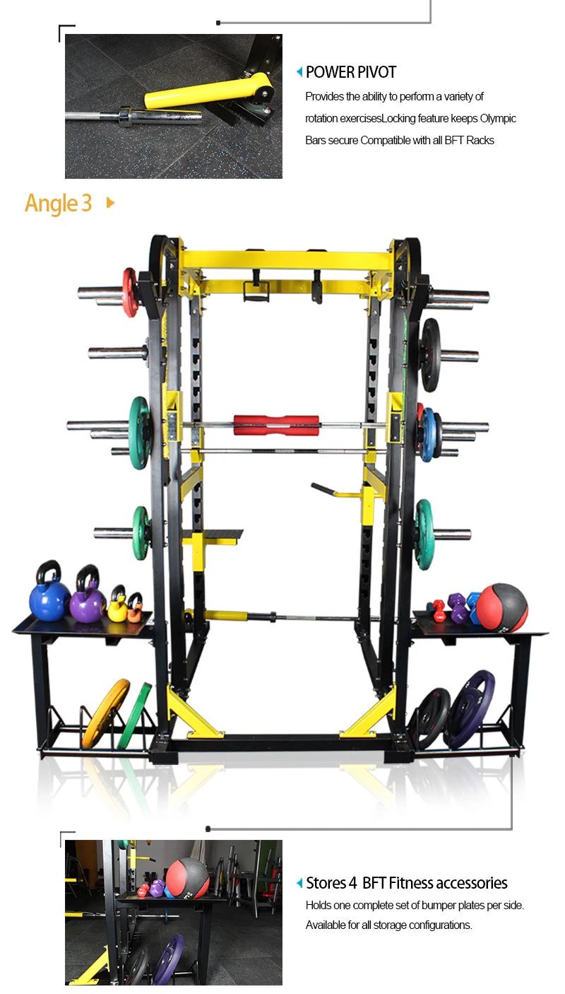 Multifunctional Gym Fitness Equipment Squat Rack/Commercial Power Rack Gym Machine