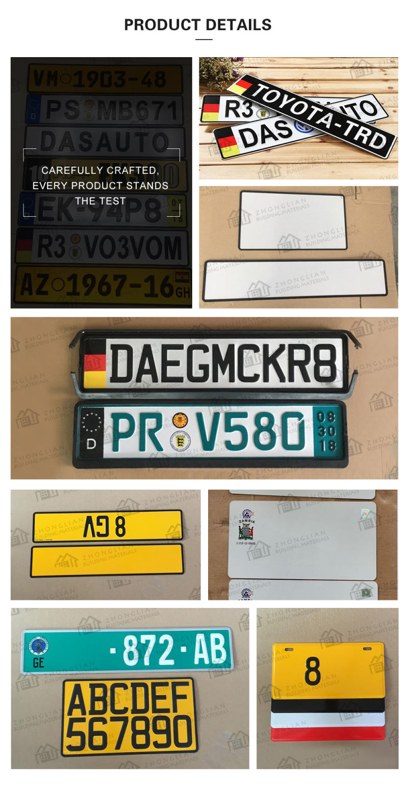 Custom Novelty License Plates /Car Plate/Remote Car License Plate