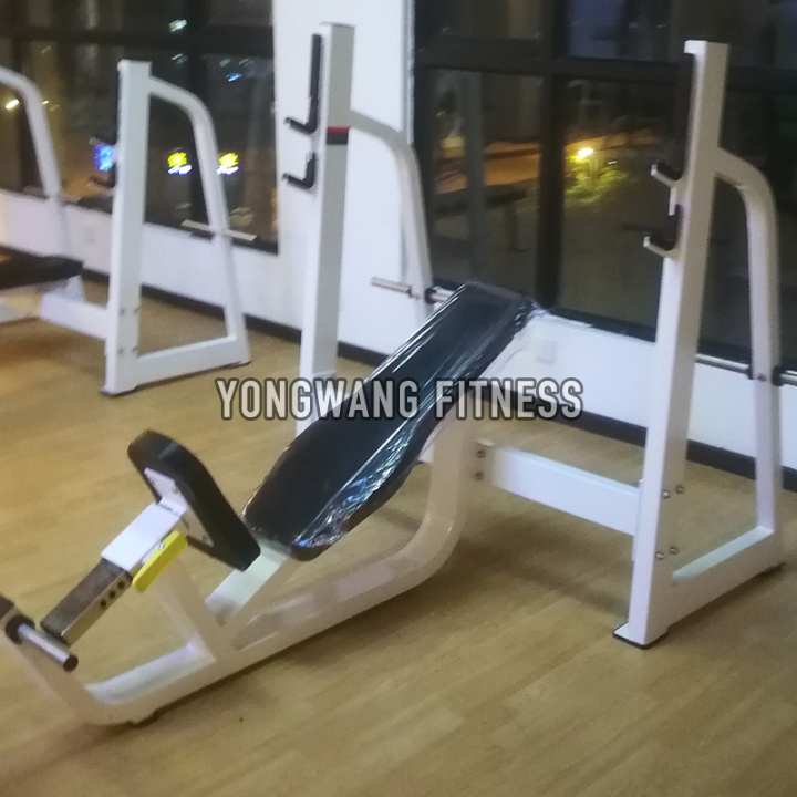 2020 Dezhou Fitness Commercial Gym Equipment Incline Bench for Training