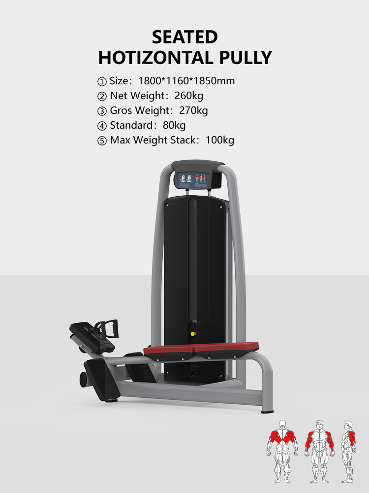 Commercial Gym Equipment/Seated Horizontal Pully Equipment Gym for Bodybuiding (BFT-2007)