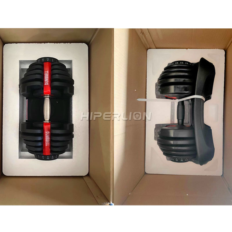 Weight Lifting 24kg 32kg 40kg 80lb 90lbs Adjustable Dumbbell Set