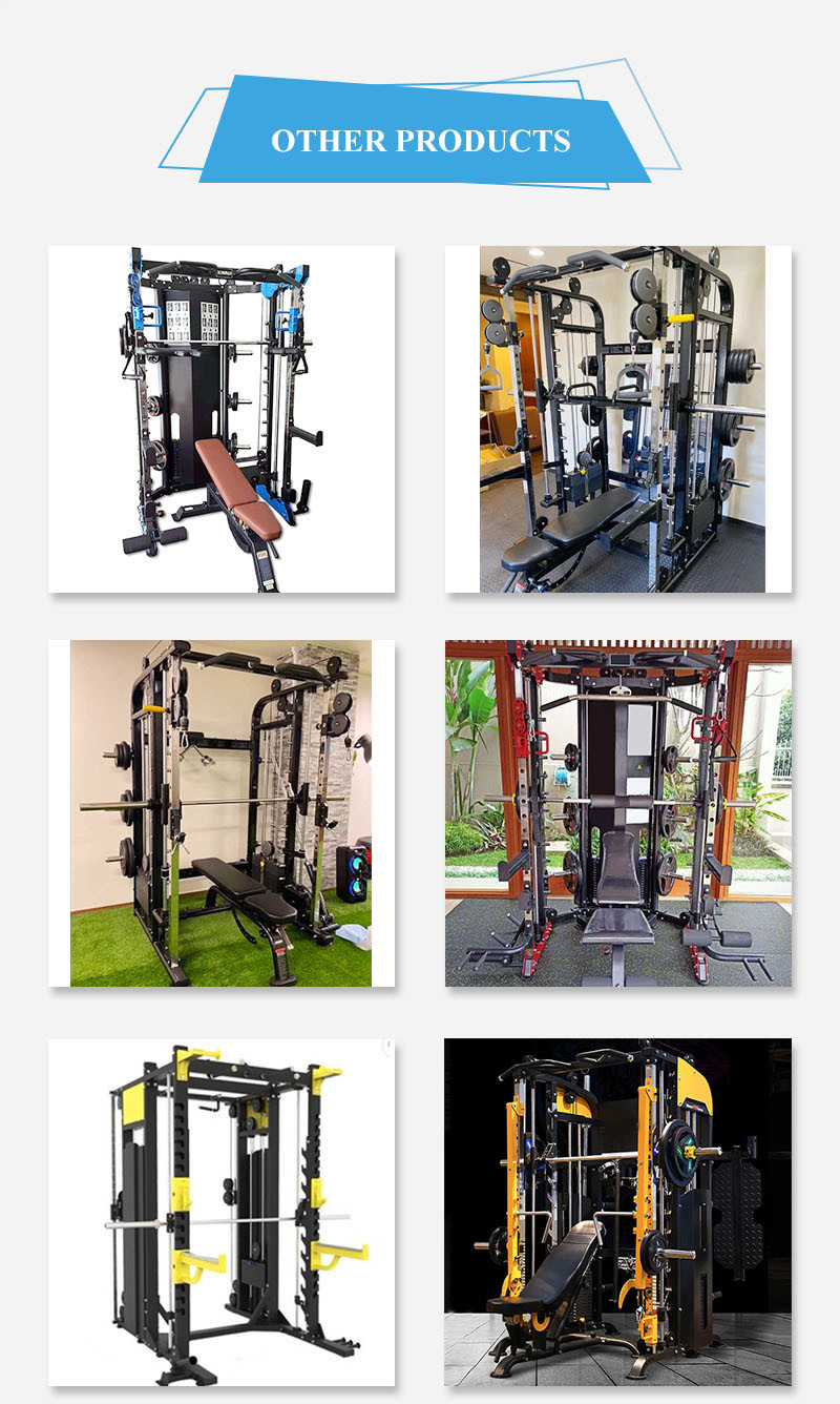 Best Quality Home Gym Fitness Equipment Buy Online Multi Functional Trainer Force Smith Machine