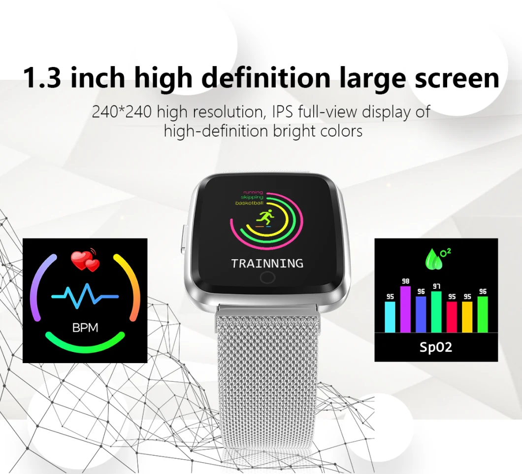 Smart Watch Smart Bracelet Waterproof Sport Monitoring Smart Reminder