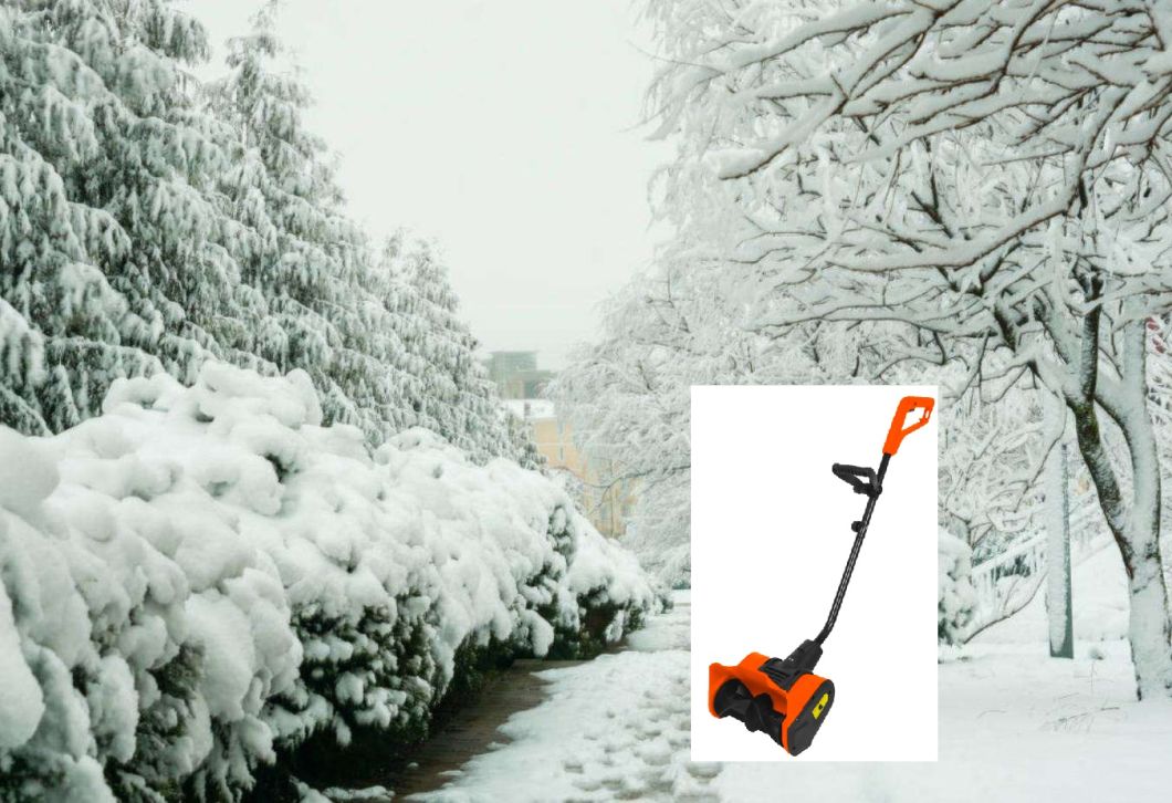 Straight Bar Electric Snowthrower/Sweeper Power Tool Machine