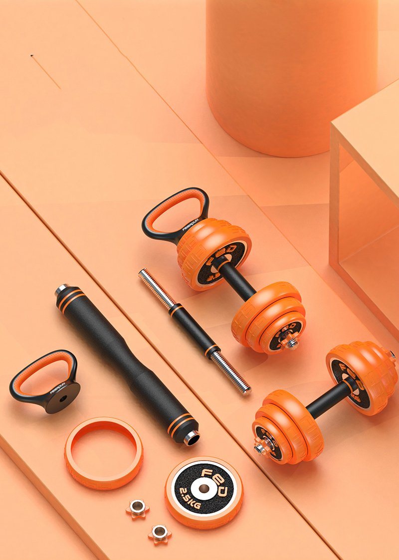 Gym Equipment 40kg Dumbbell Weight Lifting Adjustable Dumbbell