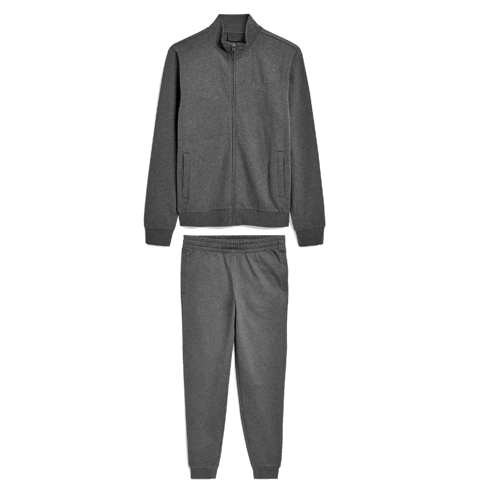 Wholesale Men Tracksuit Sports Wear Men Sweatsuit Custom Logos Men 100% Cotton Fleece Tracksuits