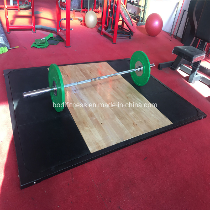 Gym Rubber Weightlifting Equipment Weight Lifting Platform