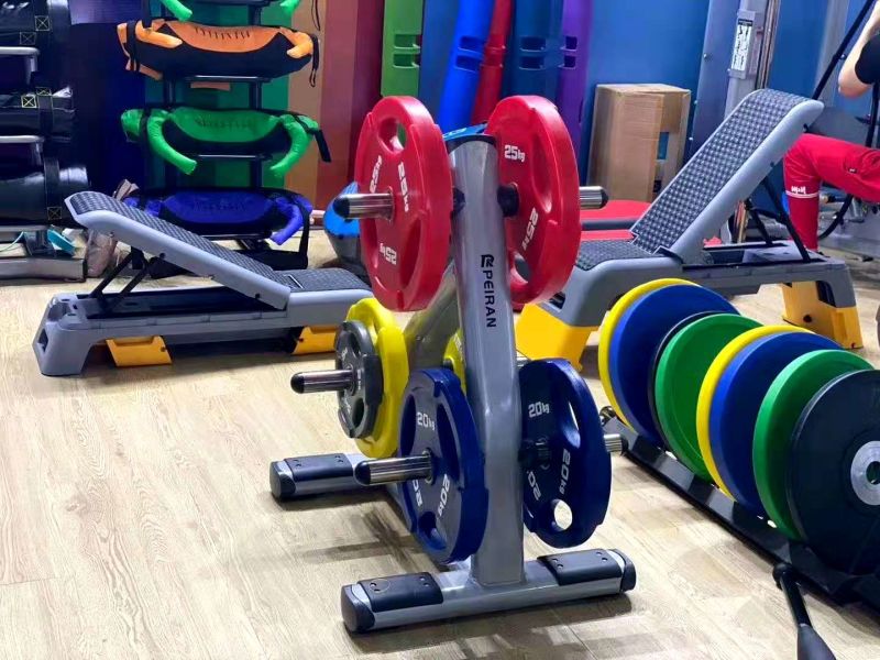 China Low Price Commercial Home Gym Exercise Equipment Barbell Plates Machined Olympic Barbell Plates