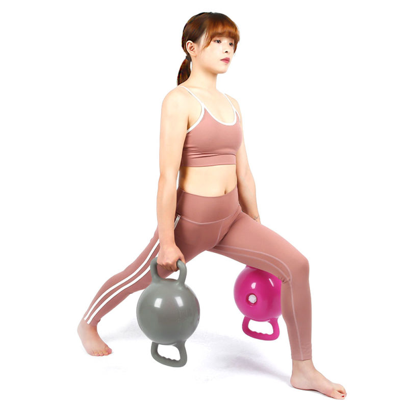 Water-Filled Kettlebell Massage Adjustable Dumbbells Weight Yoga Pilates Lifting Woman Strength Training Dumbbells Bodybuilding