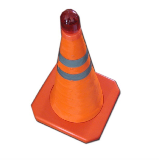 PVC Soft Orange Retractable Collapsible Foldable Traffic Safety Cones