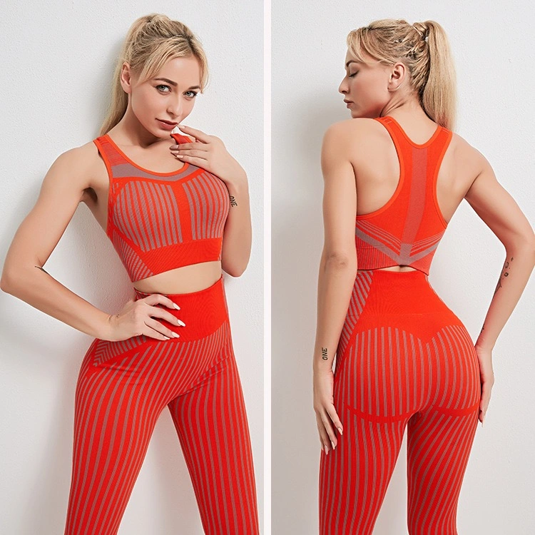 Yoga Set Yoga Leggings Set Women Fitness Suit for Yoga Clothes High Waist Gym Workout Legging Set Gym Sports Clothing