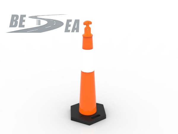 with 6 Different Handles Stackable Road Delineator Cone