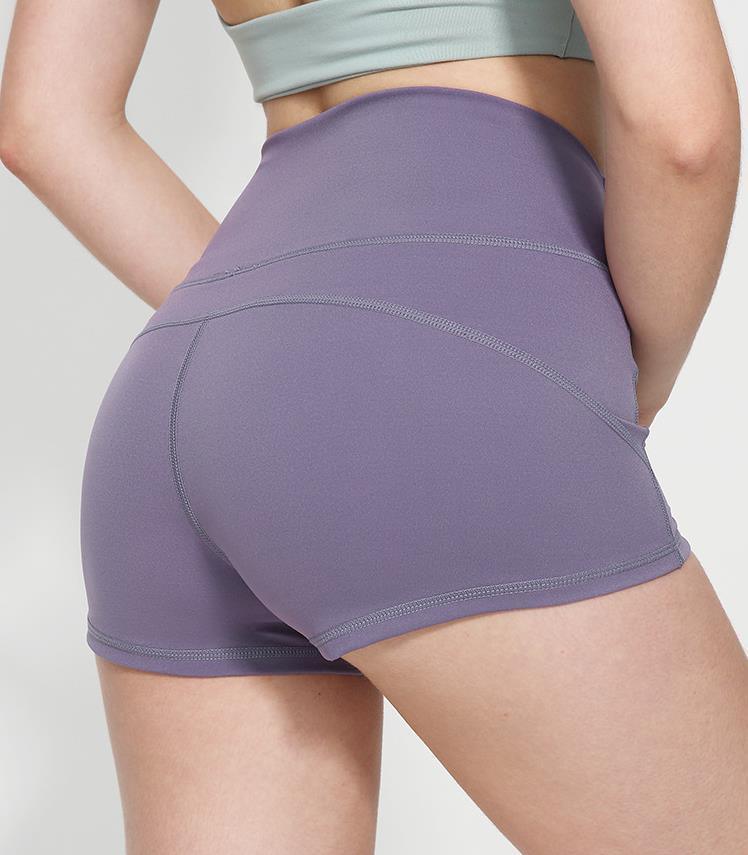 Yoga Short Pant Women Solid Color Comfortable Gym Sports Shorts for Women