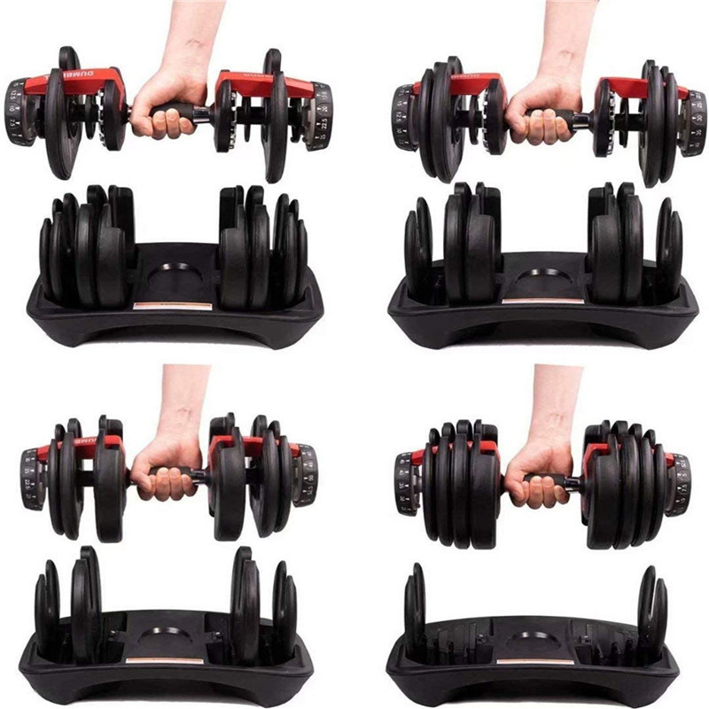 Training Commercial Home Gym Mancuernas Sports Kettlebell Factory Adjustable Dumbbell Fitness Equipment