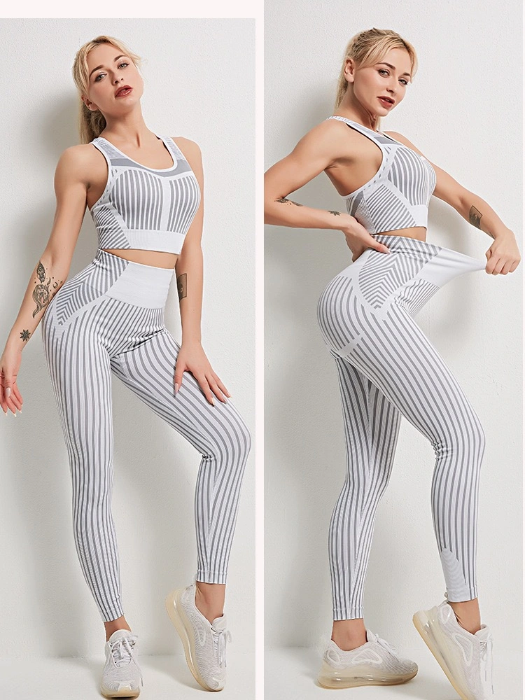 Yoga Set Yoga Leggings Set Women Fitness Suit for Yoga Clothes High Waist Gym Workout Legging Set Gym Sports Clothing