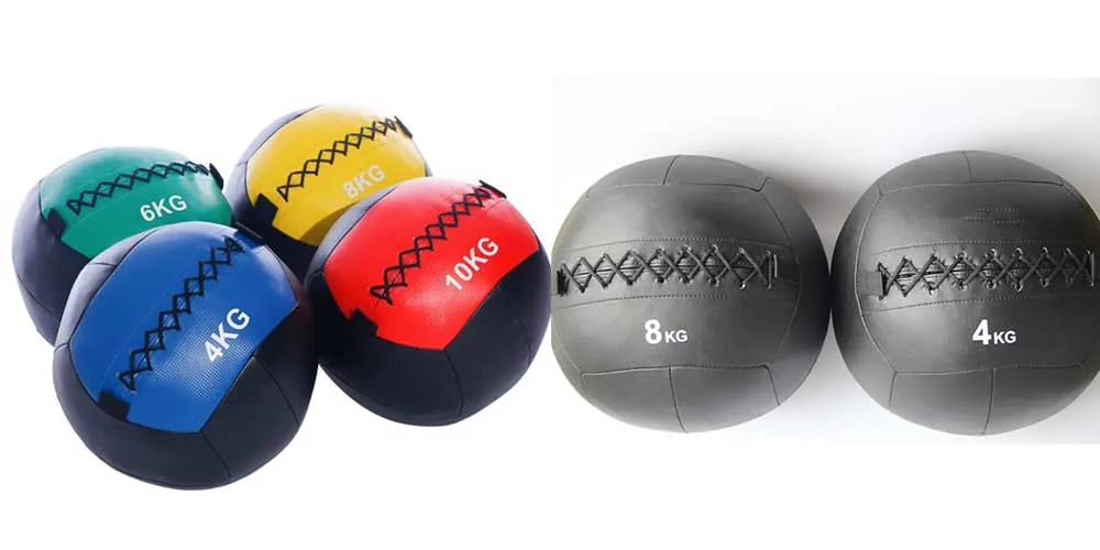 Wholesale Quality Packing Color PU Leather Sporting Balls of Free Weights for Amazon