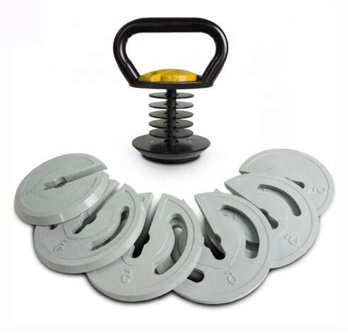 New Kettlebell System Adjustable Home Fitness Equipment