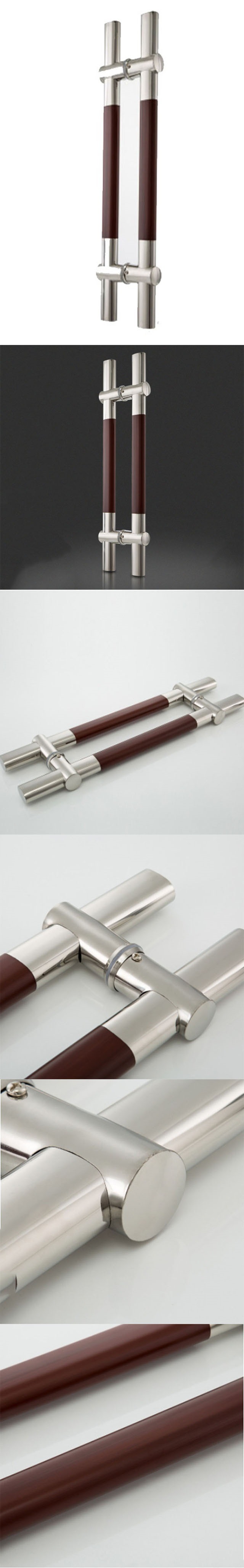 Stainless Steel Lever Door Handle Back to Back Pull Door Handle
