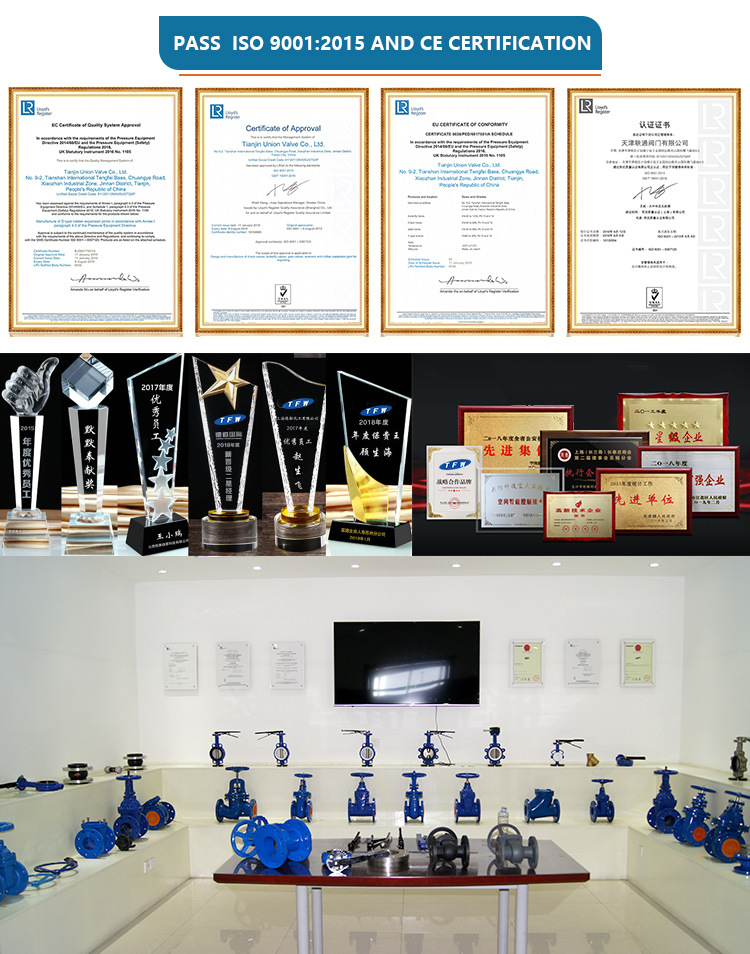 Cast Iron Ball Valve Flanged Type DIN Pn16 Ce Approval