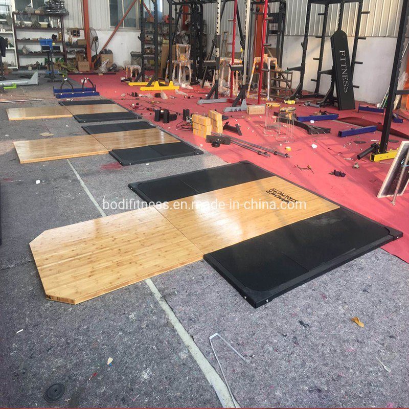 Gym Rubber Weightlifting Equipment Weight Lifting Platform