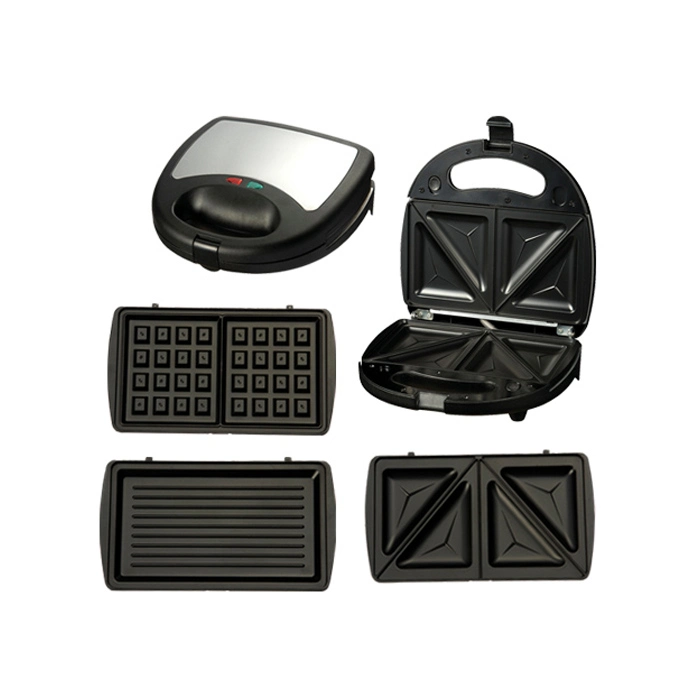 Sandwich Maker Toaster and Electric Panini Grill with Non-Stick Coated Plates