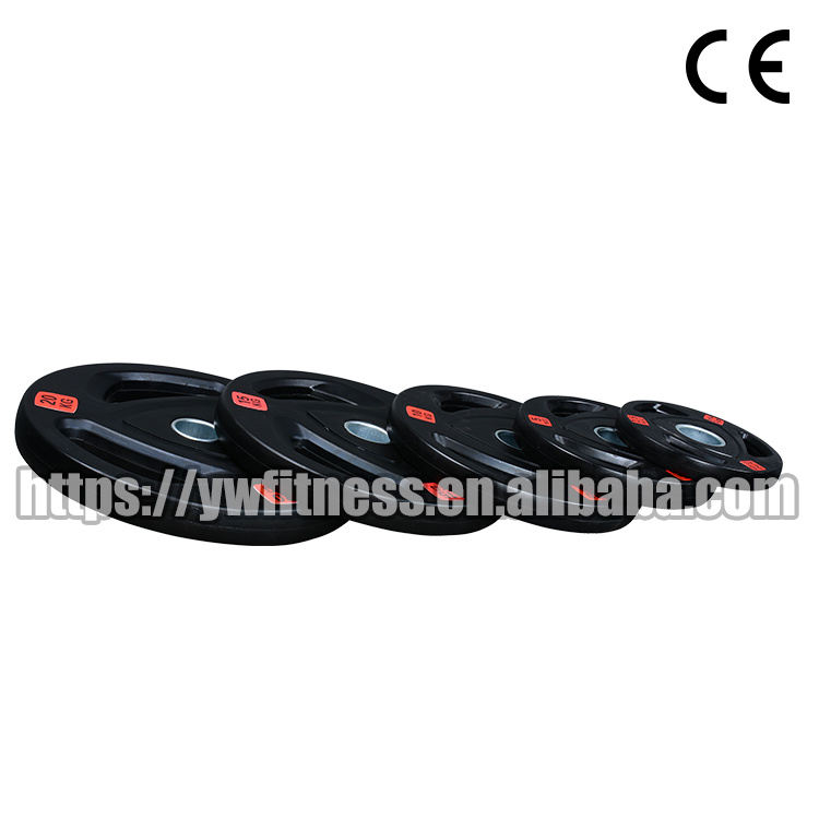 Fitness Equipment Gym/Home Use Rubber Barbell Plate for Weight Lifting