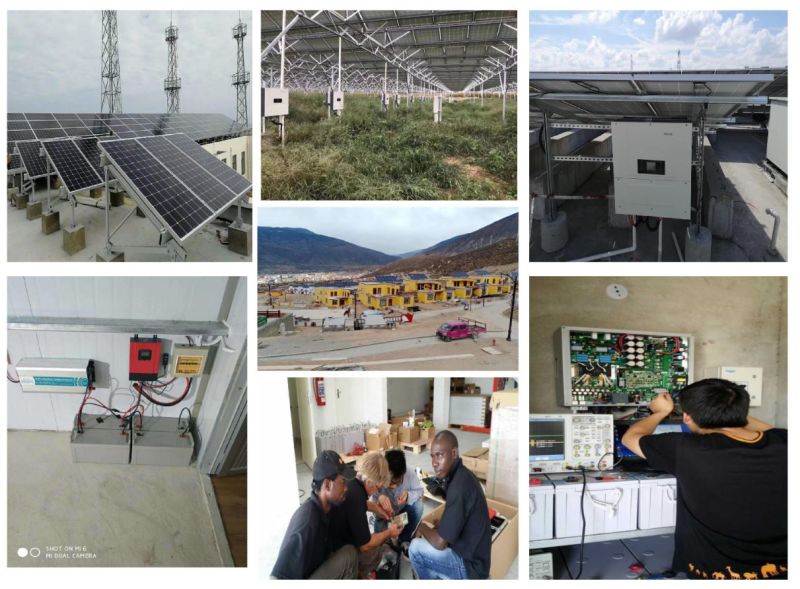 Commercial Home Use Ls 1kw 3kw 5kw 8kw Single Phase Home Solar System